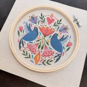 vögel (mgh 004) kreuzstich set