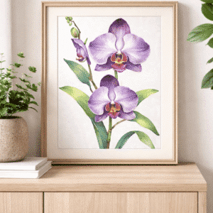 bezaubernde orchideen iii. (mg 1112) gobelin stickbild stickpackung
