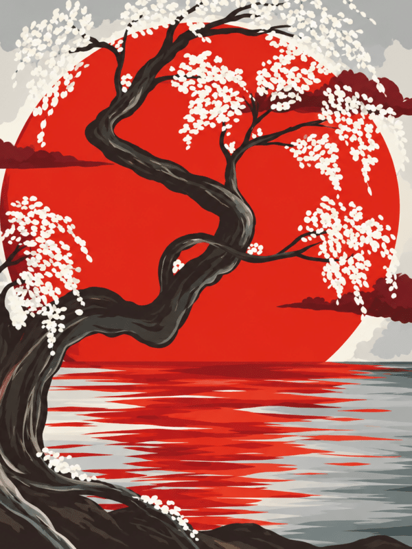 japanisches motiv (mg 145) gobelin stickbild stickpackung