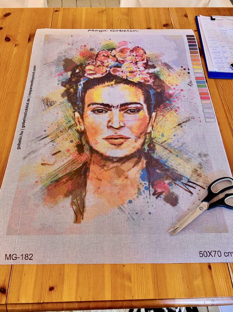 frida kahlo (mg 182) gobelin stickbild stickpackung
