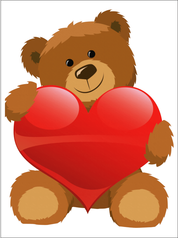 teddybär mit herz (gy 001) gobelin stickbild stickpackung