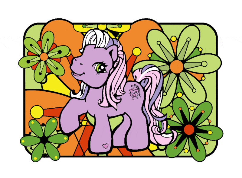 pony (gy 050) gobelin stickbild stickpackung