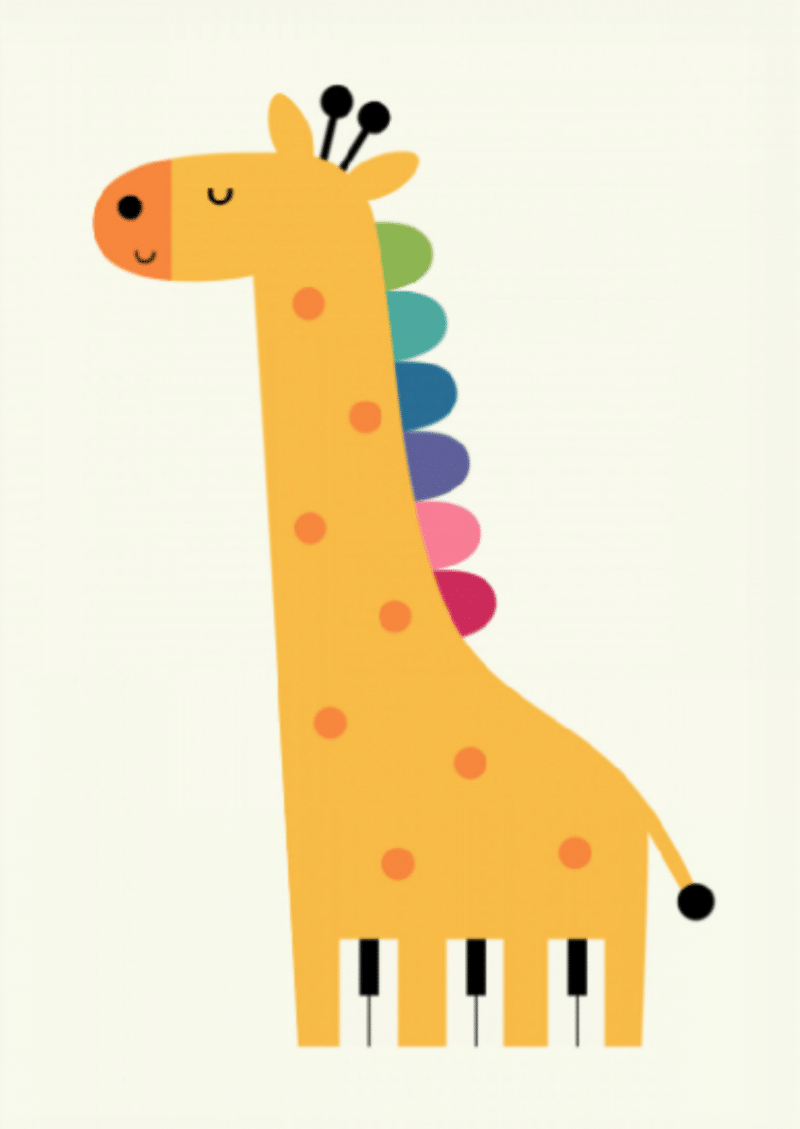 die giraffe (mg 273) gobelin stickbild stickpackung