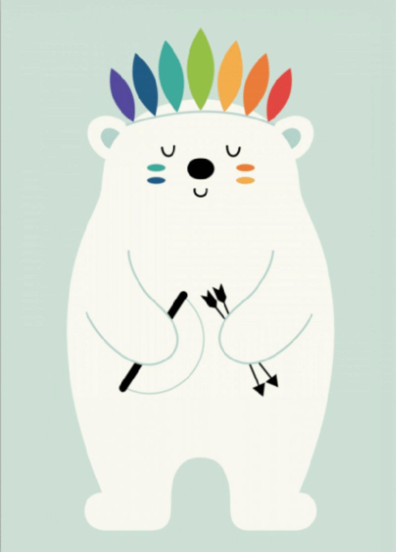 der eisbär (mg 267) gobelin stickbild stickpackung