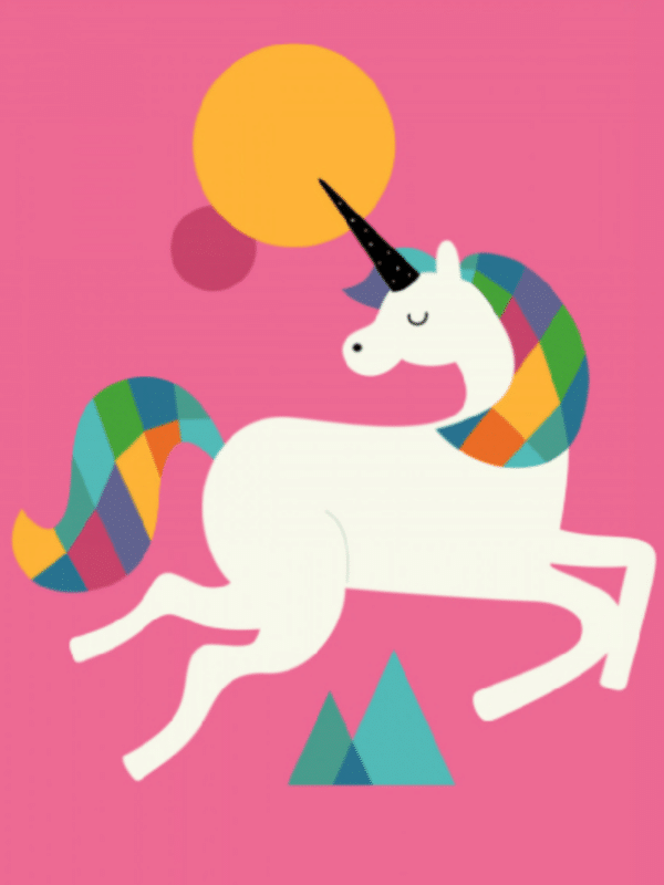 das einhorn (mg 277) gobelin stickbild stickpackung