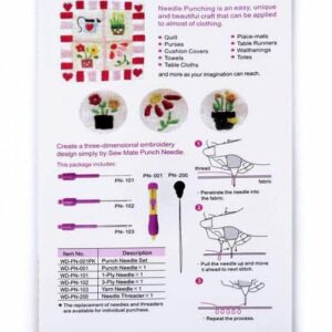 punch nadel / stickerei stift stickset