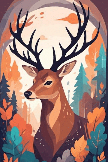 die schätze des herbstwaldes i. (mg 1049) gobelin stickbild stickpackung