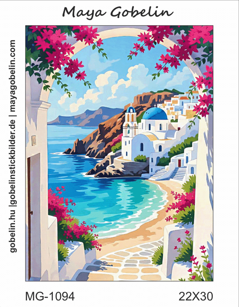 mediterrane landschaften (mg 1094) gobelin stickbild stickpackung