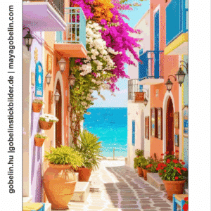 mediterrane landschaften iii. (mg 1096) gobelin stickbild stickpackung