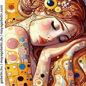 klimt inspiriertes kunstwerk (mg 1108) gobelin stickbild stickpackung