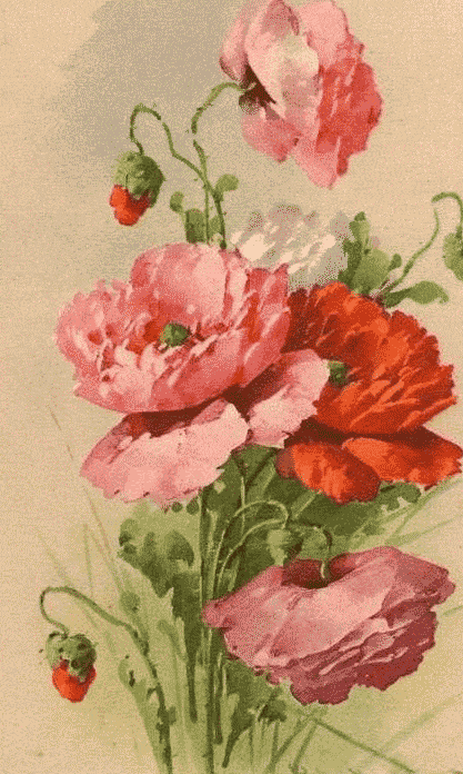 blumen malerei (mg 197) gobelin stickbild stickpackung