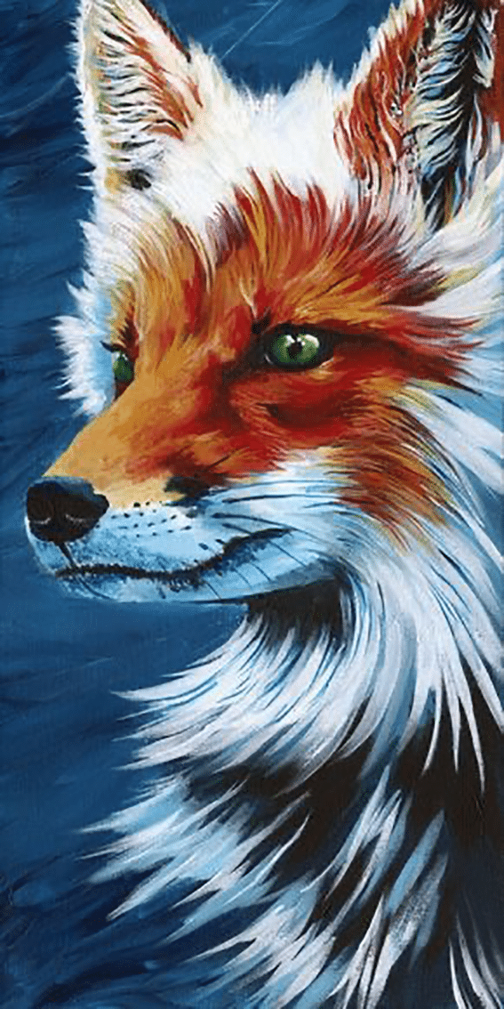 fuchs (mg 355) gobelin stickbild stickpackung
