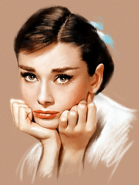 audrey hepburn (mg 439) gobelin stickbild stickpackung