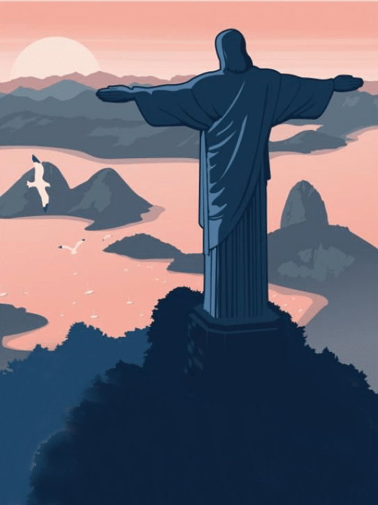 rio de janeiro brazilia (mg 464) gobelin stickbild stickpackung