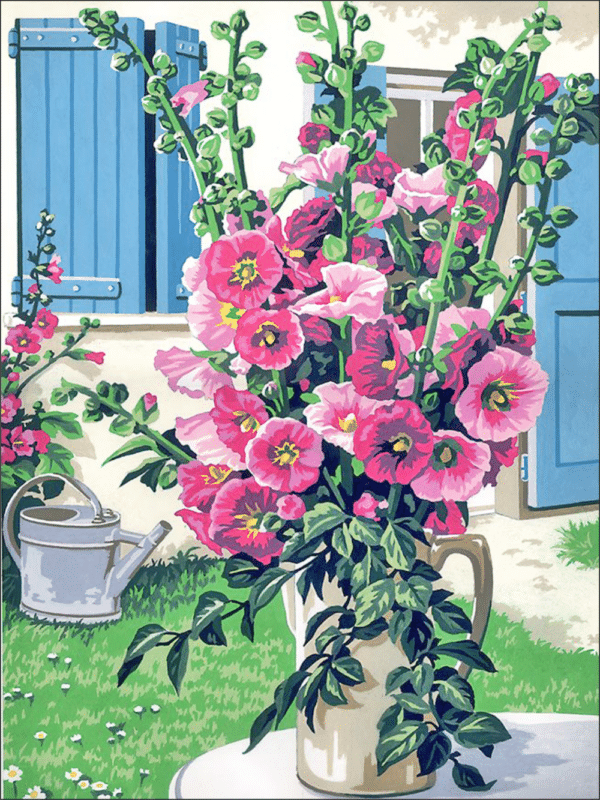 blumenstrauß aus dem garten (mg 494) gobelin stickbild stickpackung