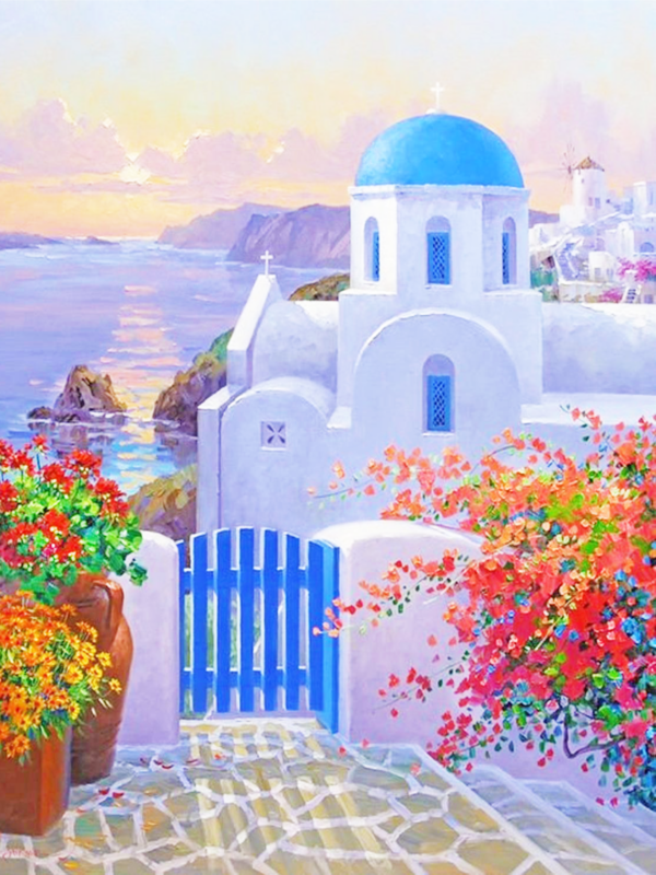santorini (mg 547) gobelin stickbild stickpackung