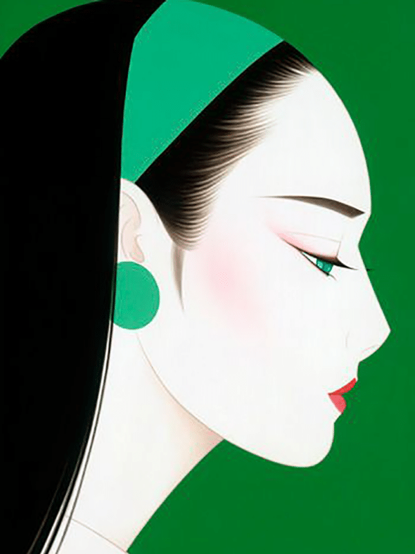 japanische frau iv. (mg 597) gobelin stickbild stickpackung