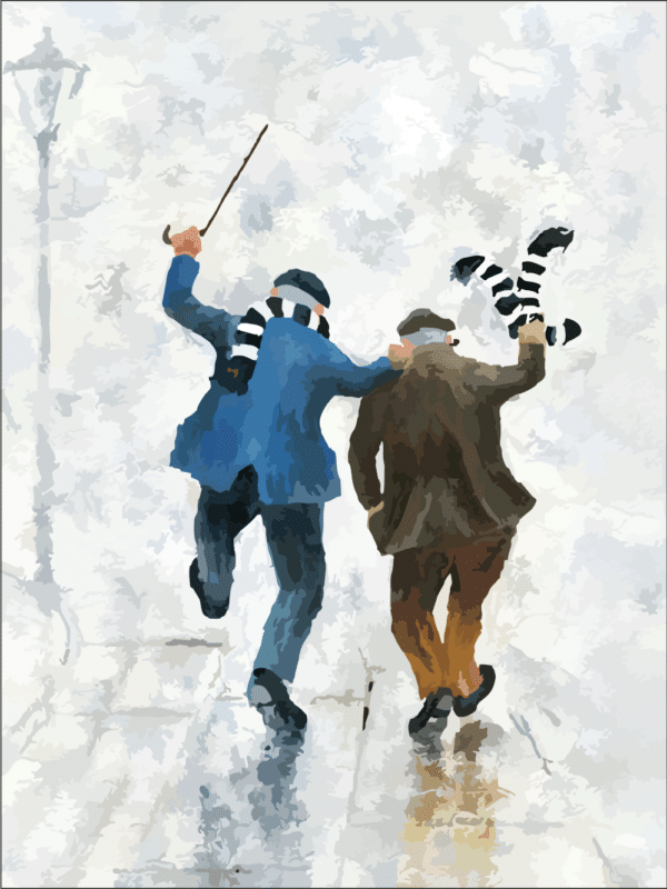 ewige freundschaft ii. (mg 608) gobelin stickbild stickpackung