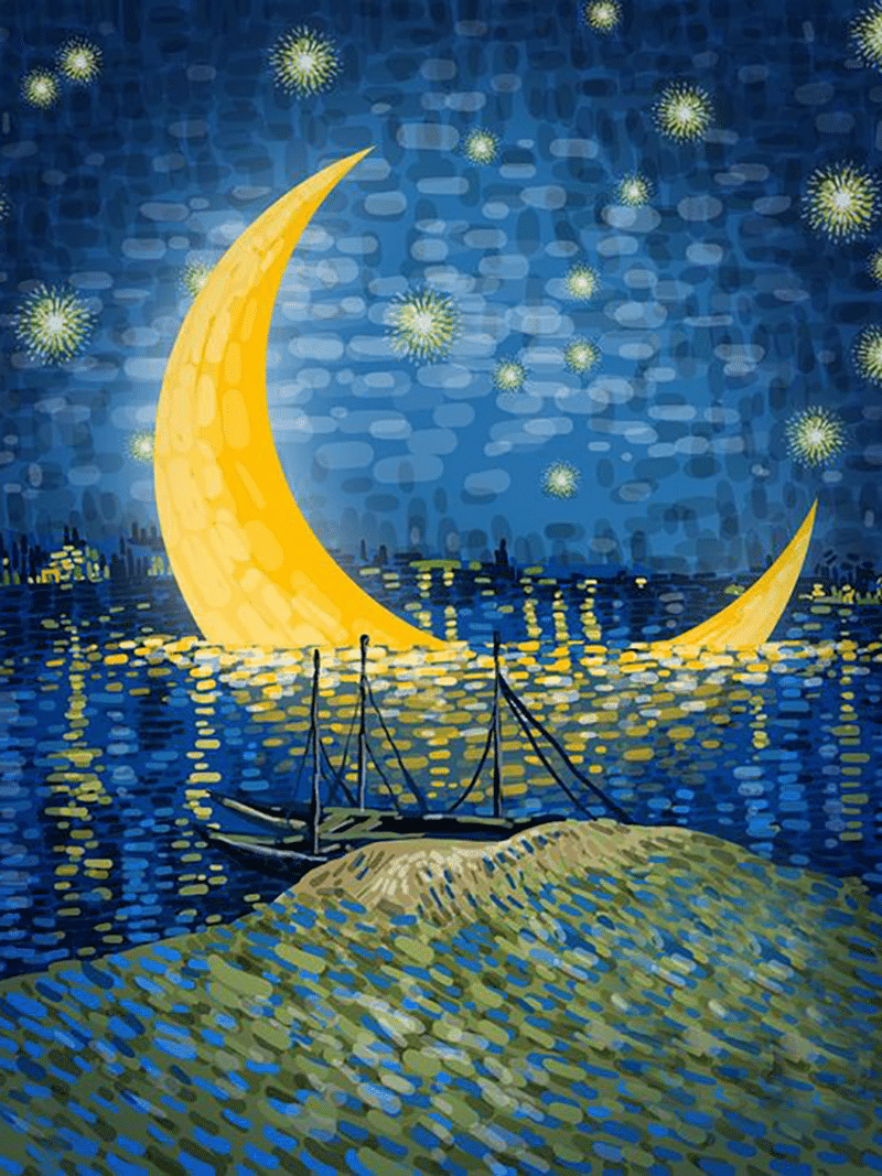 van gogh replik ii. (mg 618) gobelin stickbild stickpackung
