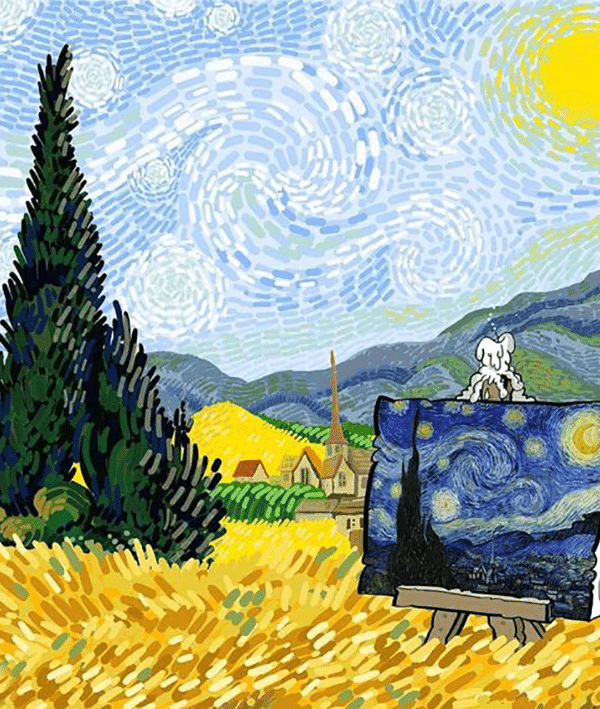 van gogh replik iv. (mg 620) gobelin stickbild stickpackung