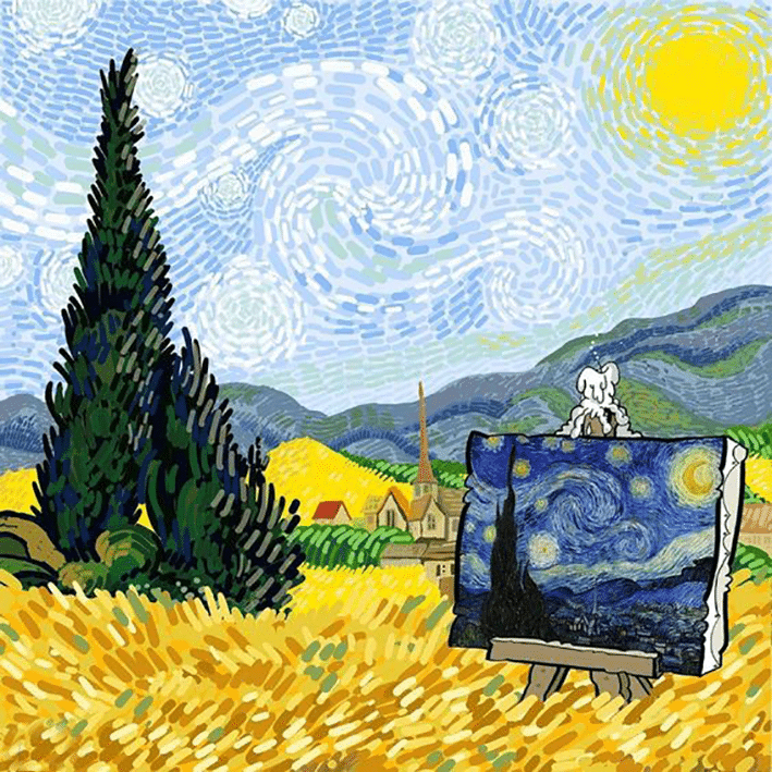 van gogh replik iv. (mg 620) gobelin stickbild stickpackung