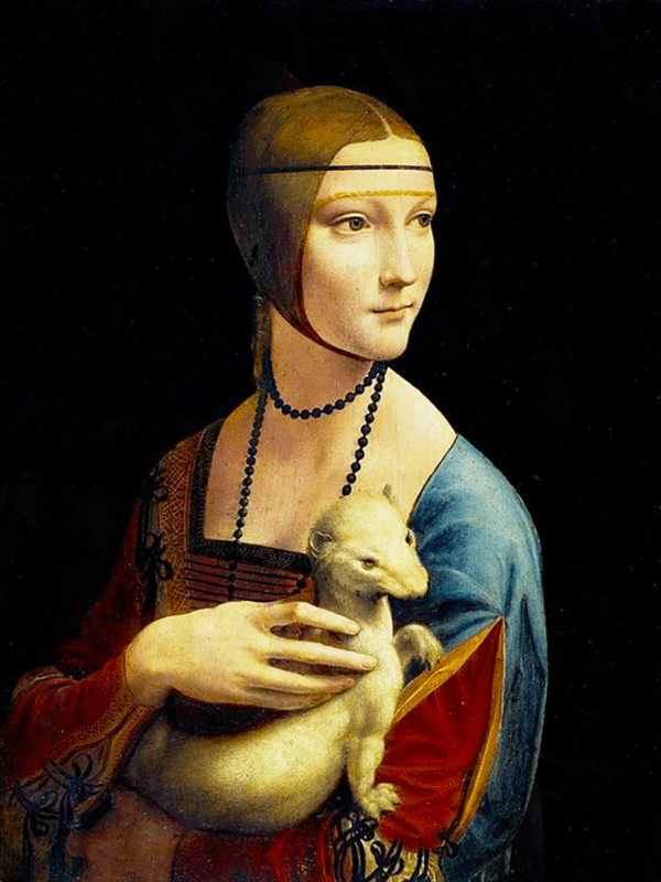 leonardo da vinci dame mit dem hermelin (mg 658) gobelin stickbild stickpackung