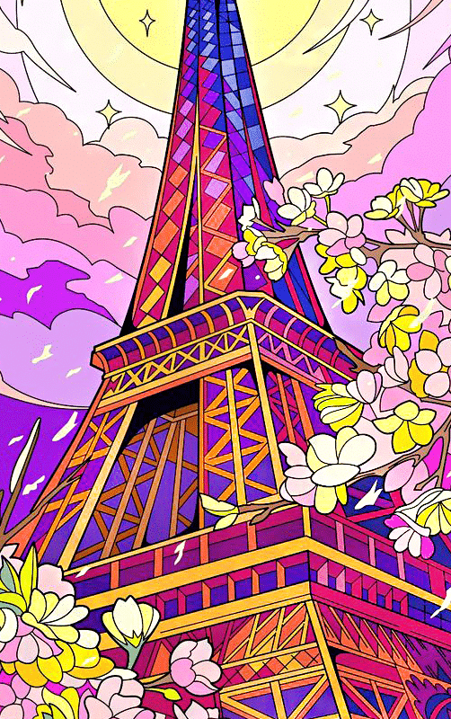 eiffelturm, paris (mg 681) gobelin stickbild stickpackung