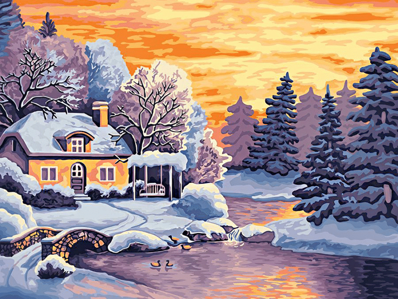 die farben des winters (mg 730) gobelin stickbild stickpackung