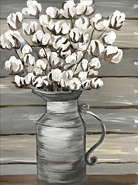 baumwollblume (mg 821) gobelin stickbild stickpackung