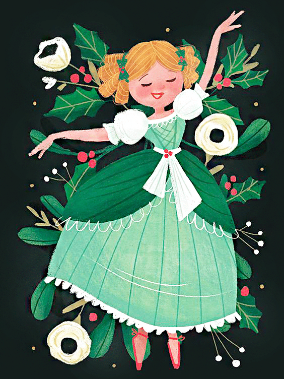 kleines mädchen im grünen kleid (mg 833) gobelin stickbild stickpackung