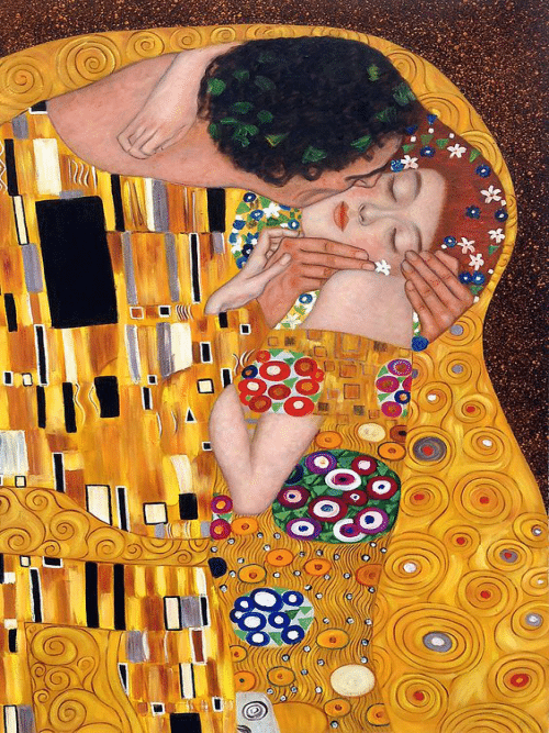 klimt der kuss (mg 849) gobelin stickbild stickpackung