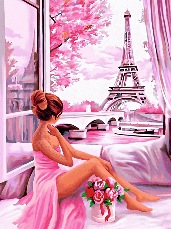 paris in pink (mg 911) gobelin stickbild stickpackung