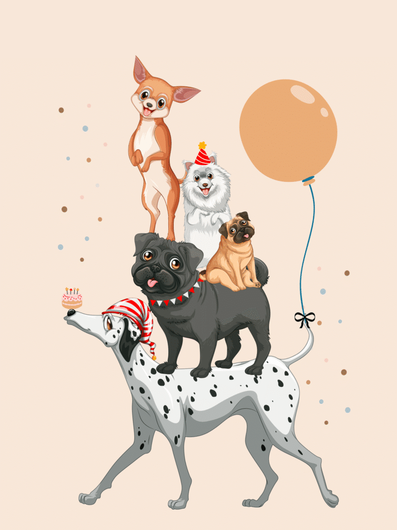 hunde geburtstag (mg 925) gobelin stickbild stickpackung