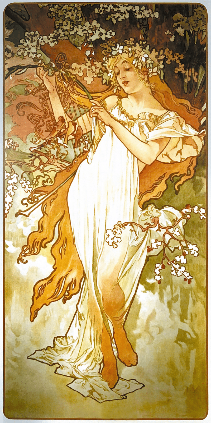 alphonse mucha (mu 022) gobelin stickbild stickpackung