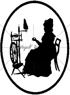 schwarzweiß silhouette (si 014) gobelin stickbild stickpackung