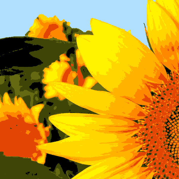 die sonnenblumen (vi 002) gobelin stickbild stickpackung