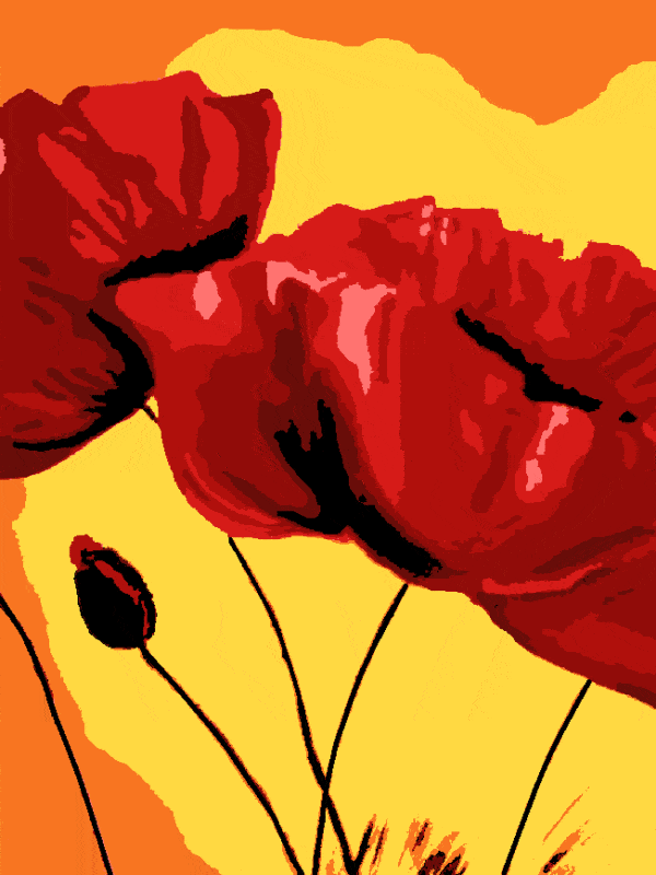 mohnblumen (vi 010) gobelin stickbild stickpackung