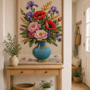 zauberhafte blumensträuße (mg 1143) gobelin stickbild stickpackung (másolat)