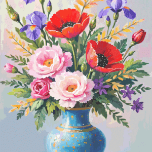 zauberhafte blumensträuße (mg 1143) gobelin stickbild stickpackung (másolat)