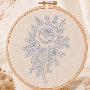 rose (mgh 041) kreuzstich set