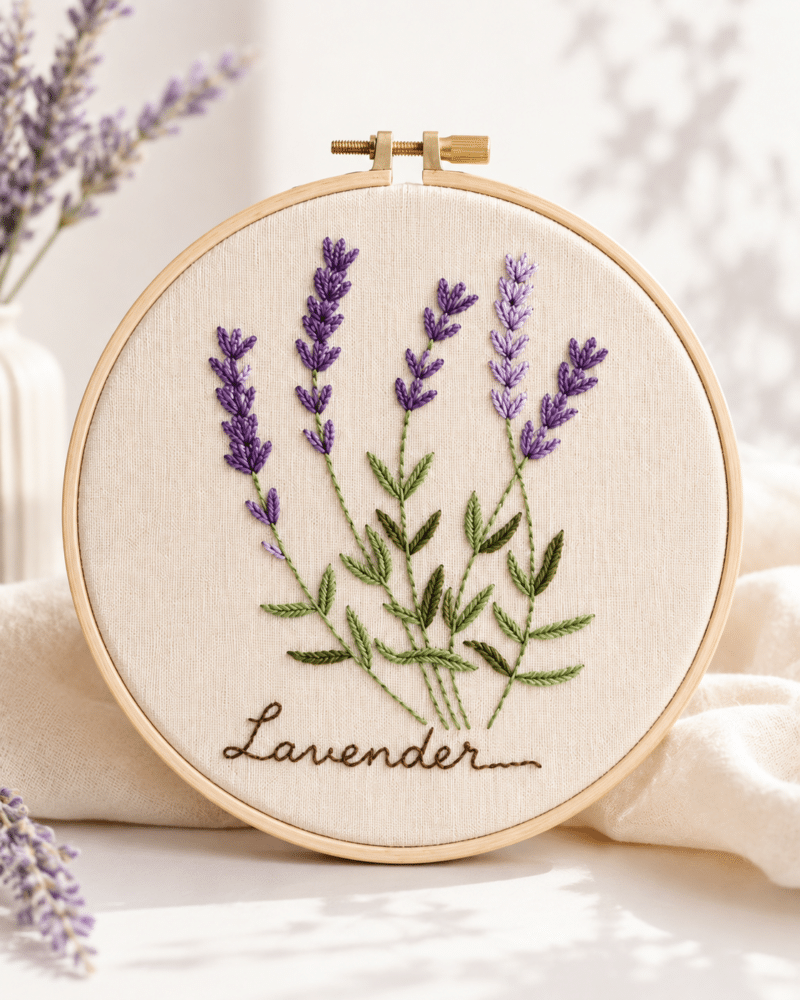 lavendel (mgh 039) kreuzstich set