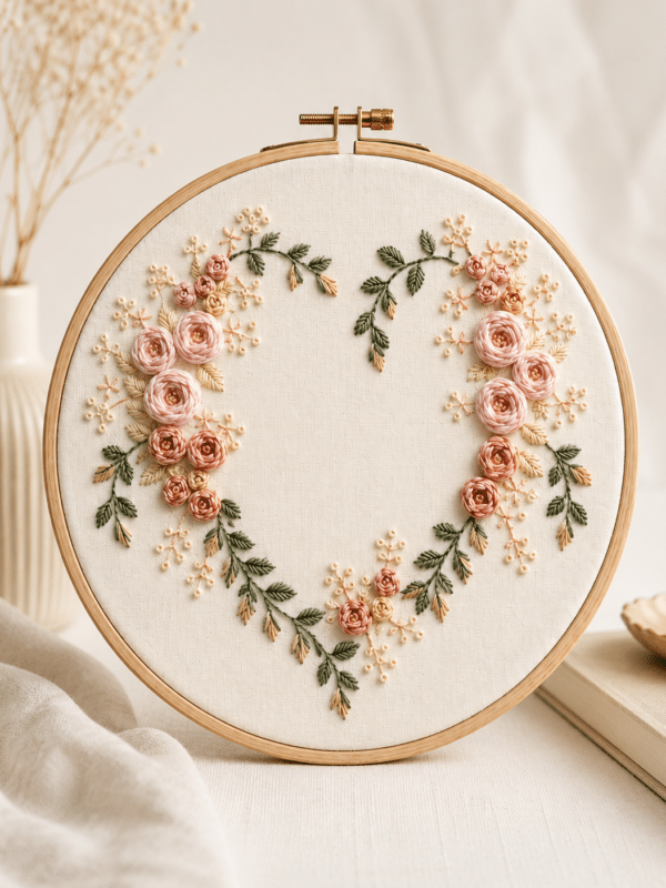 blumenkranz (mgh 042) kreuzstich set
