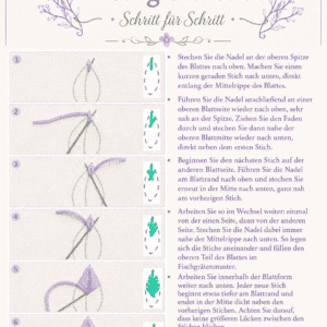 romantischer schwan (mgh 037) kreuzstich set