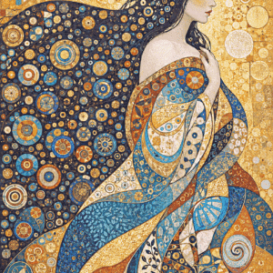 klimt inspiriertes kunstwerk iii. (mg 1161)