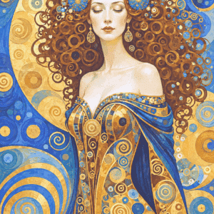klimt inspiriertes kunstwerk iii. (mg 1161)