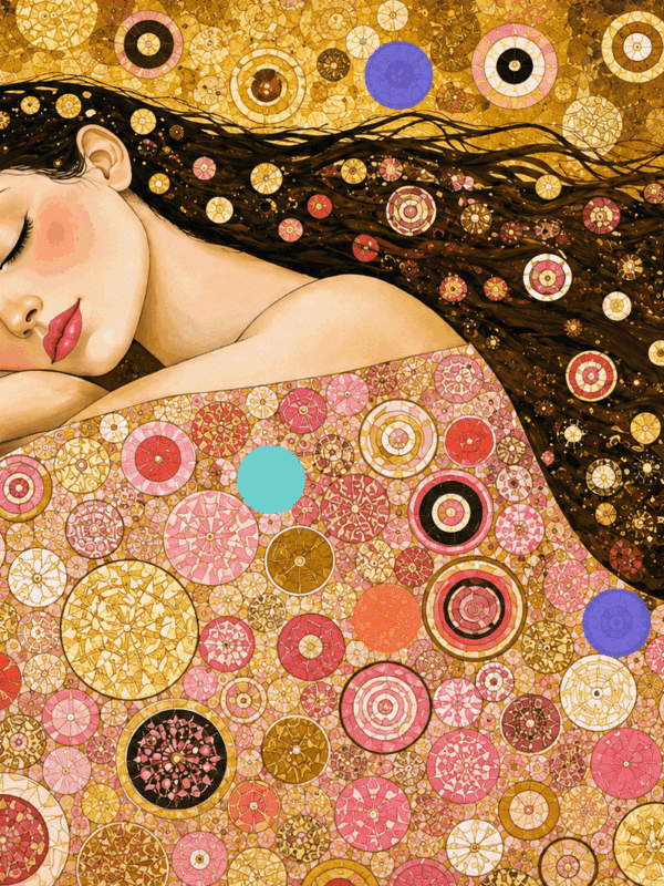 klimt inspiriertes kunstwerk iii. (mg 1161)