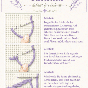 romantischer schwan (mgh 037) kreuzstich set