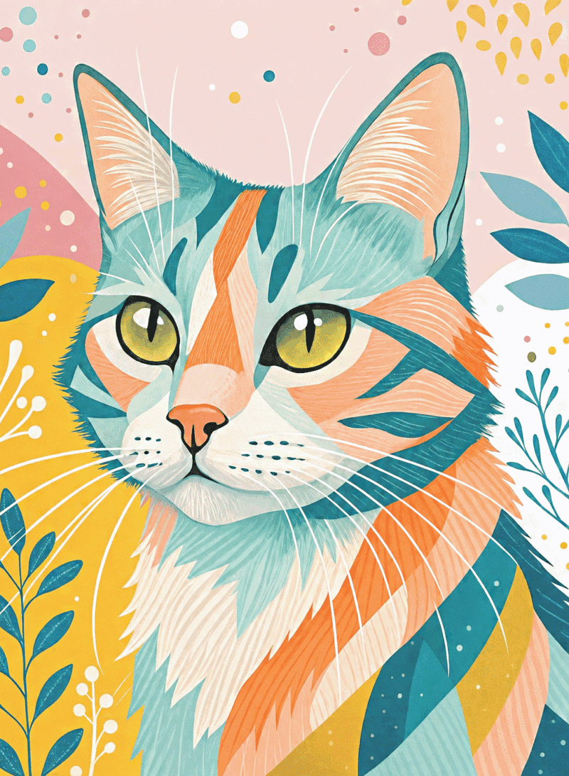 katzen jahreszeiten: frühling (mg 1169)