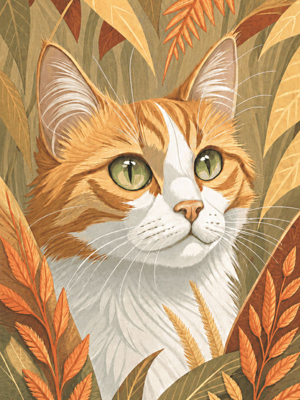 katzen jahreszeiten: frühling (mg 1169)