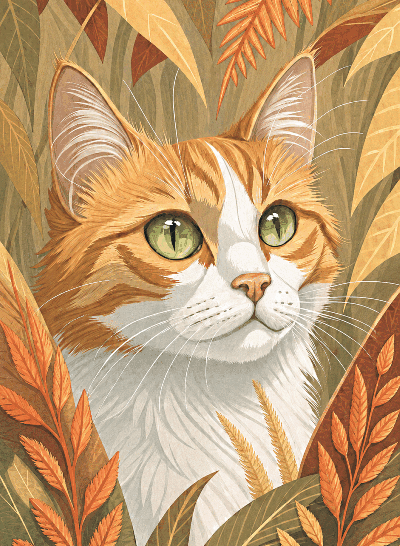 katzen jahreszeiten: frühling (mg 1169)